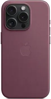 Чехол Apple FineWoven Case (AAA) with MagSafe для iPhone 15 Pro Mulberry (MT4L3)