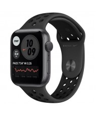 Смарт-годинник Apple Watch Nike SE GPS 44mm Space Gray Aluminum Case w. Anthracite/Black Nike Sport B. (MYYK2)