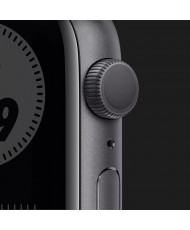 Смарт-часы Apple Watch Nike SE GPS 44mm Space Gray Aluminum Case w. Anthracite/Black Nike Sport B. (MYYK2)