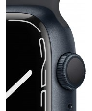 Смарт-годинник Apple Watch Series 7 GPS 45mm Midnight Aluminum Case With Midnight Sport Band (MKN53/MKNN3)