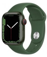 Смарт-годинник Apple Watch Series 7 GPS + Cellular 45mm Green Aluminum Case with Clover Sport Band (MKJ93)