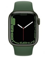 Смарт-годинник Apple Watch Series 7 GPS + Cellular 45mm Green Aluminum Case with Clover Sport Band (MKJ93)