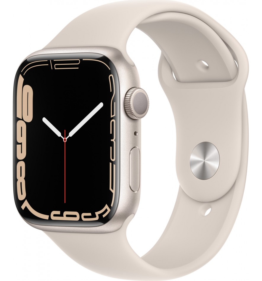 Apple Watch Series 7 БУ GPS 45mm Starlight Aluminum Case