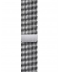 Смарт-годинник Apple Watch Series 9 GPS + Cellular 41mm Silver S. Steel Case w. Silver Milanese Loop (MRJ43)