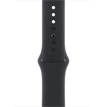 Смарт-годинник Apple Watch Series 9 GPS + Cellular 45mm Graphite S. Steel Case w. Midnight Sport Band - S/M (MRMV3)
