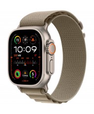 Смарт-годинник Apple Watch Ultra 2 GPS + Cellular 49mm Titanium Case with Olive Alpine Loop - Small (MREX3/MRFH3)