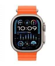 Смарт-годинник Apple Watch Ultra 2 GPS + Cellular 49mm Titanium Case with Orange Ocean Band (MREH3)