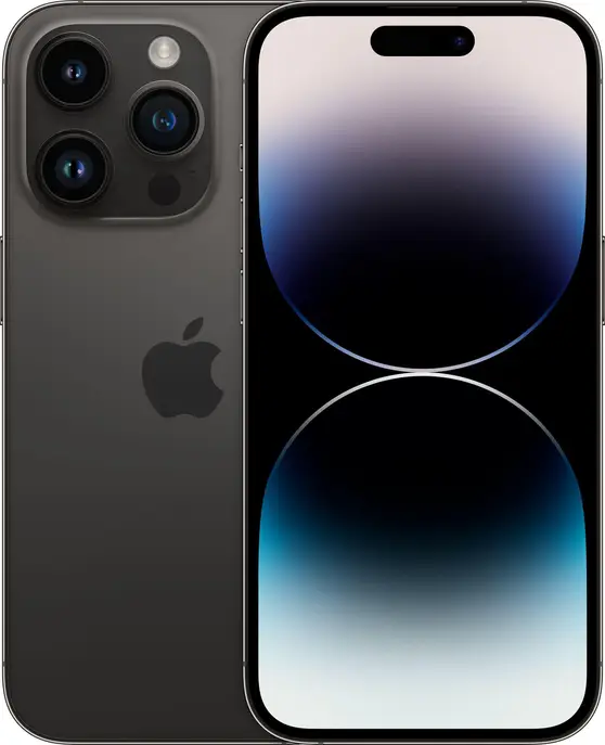 Смартфон Apple iPhone 14 Pro 256GB eSIM Space Black (MQ0N3)