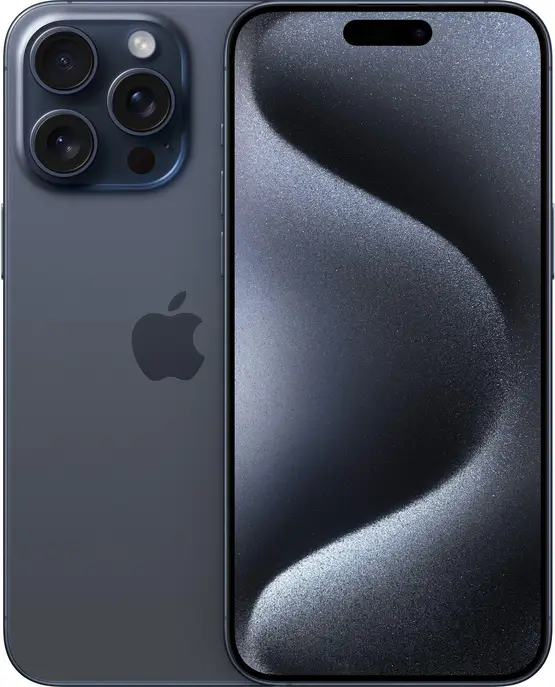 Смартфон Apple iPhone 15 Pro 128GB Blue Titanium (MTV03)