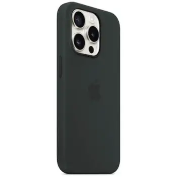 Чохол Apple iPhone 15 Pro Max Silicone Case with MagSafe - Black (MT1M3)