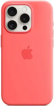 Чохол Apple iPhone 15 Pro Max Silicone Case with MagSafe - Guava (MT1V3)