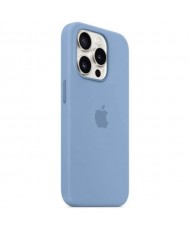 Чохол Apple iPhone 15 Pro Silicone Case with MagSafe - Winter Blue (MT1L3)