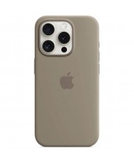 Чохол Apple iPhone 15 Pro Silicone Case with MagSafe - Clay (MT1E3)