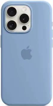 Чохол Apple iPhone 15 Pro Max Silicone Case with MagSafe - Winter Blue (MT1Y3)