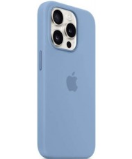 Чохол Apple iPhone 15 Pro Max Silicone Case with MagSafe - Winter Blue (MT1Y3)