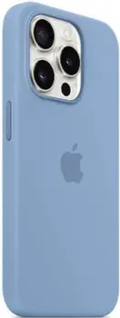 Чохол Apple iPhone 15 Pro Max Silicone Case with MagSafe - Winter Blue (MT1Y3)