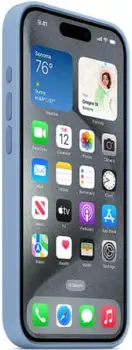 Чохол Apple iPhone 15 Pro Max Silicone Case with MagSafe - Winter Blue (MT1Y3)