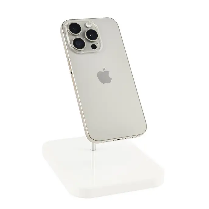 Apple iPhone 15 Pro БУ 8/128GB Natural Titanium Хороший (e-Sim)