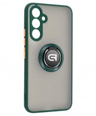 Чохол ArmorStandart Frosted Matte Ring для Samsung Galaxy A54 5G (A546) Dark Green (ARM68359)