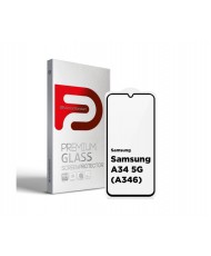Захисне скло для смартфона ArmorStandart Full Glue для Samsung A34 5G (A346) Black (ARM66203)