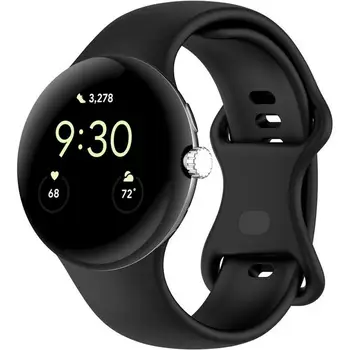 Ремешок ArmorStandart Silicon Band для Google Pixel Watch / Watch 2 Black (ARM75420)