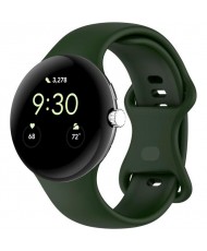 Ремінець ArmorStandart Silicon Band для Google Pixel Watch / Watch 2 Field Green (ARM75414)