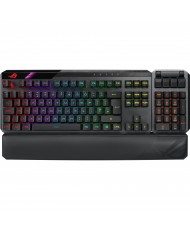 Клавіатура бездротова Asus ROG Claymore II RD RGB WL Black (90MP01W0-BKUA01) (UA)