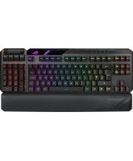 Клавіатура бездротова Asus ROG Claymore II RD RGB WL Black (90MP01W0-BKUA01) (UA)