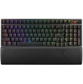 Клавіатура бездротова Asus ROG Strix Scope II 96 RGB NX Wireless Black (90MP037A-BKUA01) (UA)