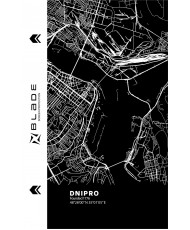 Защитная гидрогелевая пленка BLADE Hydrogel Screen Protection (Print_Plotter) back Cities of Ukraine series Dnipro