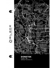 Защитная гидрогелевая пленка BLADE Hydrogel Screen Protection (Print_Plotter) back Cities of Ukraine series Donetsk