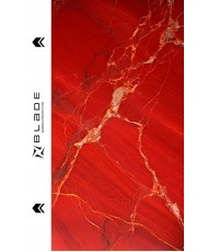 Защитная гидрогелевая пленка BLADE Hydrogel Screen Protection (Print_Plotter) back Marble series Red