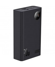 Внешний аккумулятор (повербанк) Baseus Adaman 2 Metal Digital Display 20000mAh 30W Black (PPAD050001, PPAD050101)