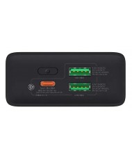 Внешний аккумулятор (повербанк) Baseus Adaman 2 Metal Digital Display 20000mAh 30W Black (PPAD050001, PPAD050101)