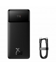 Внешний аккумулятор (повербанк) Baseus Bipow Digital Display Fast Charge 20000mAh 25W Black (PPBD080001)