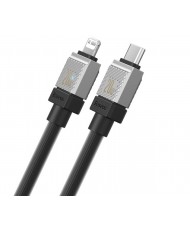 Кабель Baseus CoolPlay Series Fast Charging Cable Type-C to Lightning (1m) Black (CAKW000001)