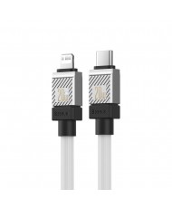 Кабель Baseus CoolPlay Series Fast Charging Cable Type-C to Lightning (1m) White (CAKW000002)