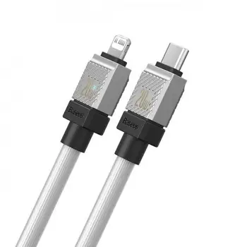Кабель Baseus CoolPlay Series Fast Charging Cable Type-C to Lightning (1m) White (CAKW000002)