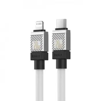 Кабель Baseus CoolPlay Series Fast Charging Cable Type-C to Lightning (1m) White (CAKW000002)