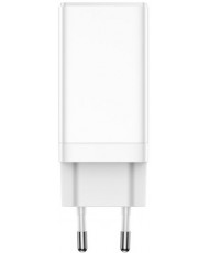 Зарядний пристрій Baseus GaN3 Pro 2USB-C+1USB-A 65W White (CCGP050102)