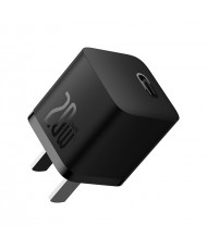 Зарядний пристрій Baseus GaN5 Fast Charger USBC 20W CN + Superior Cable Type-C to Lightning PD 20W 1m Set (Mini) Black (CCGN040101)