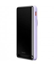 Зовнішній аккумулятор (повербанк) Baseus Magnetic Bracket Wireless 10000mAh 20W Purple (PPCX080005)