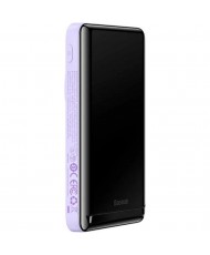 Внешний аккумулятор (повербанк) Baseus Magnetic Bracket Wireless 10000mAh 20W Purple (PPCX080005)