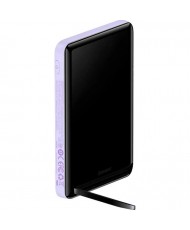 Зовнішній аккумулятор (повербанк) Baseus Magnetic Bracket Wireless 10000mAh 20W Purple (PPCX080005)