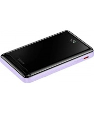 Зовнішній аккумулятор (повербанк) Baseus Magnetic Bracket Wireless 10000mAh 20W Purple (PPCX080005)