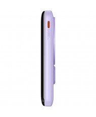 Зовнішній аккумулятор (повербанк) Baseus Magnetic Bracket Wireless 10000mAh 20W Purple (PPCX080005)