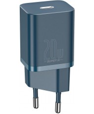 Зарядний пристрій Baseus Super Si Quick Charger 1C 20W EU Blue (CCSUP-B03)