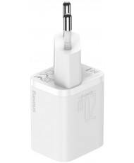 Зарядний пристрій Baseus Super Si Quick Charger 1C 20W EU White (CCSUP-B02)