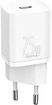 Сетевое зарядное устройство Baseus Super Silicone PD Charger 25W + Type-C to Type-C (TZCCSUP-L02)