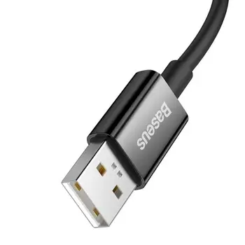 Кабель Baseus Superior Series SUPERVOOC Type-A to Type-C 65W 1m Black (CAYS000901)